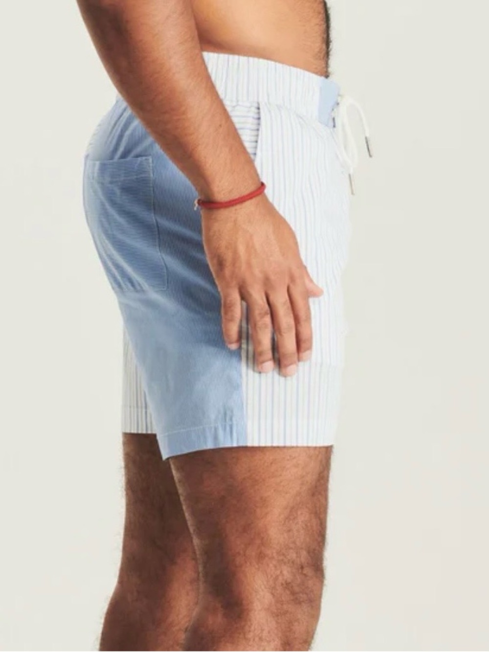 SER.O.YA Ziggy Shorts in Blue White Stripe Combo Men’s Size M NWT - Picture 2 of 8